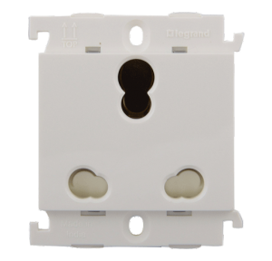 Legrand Mylinc 3 Pin 6/16A Energy Socket, 6755 55